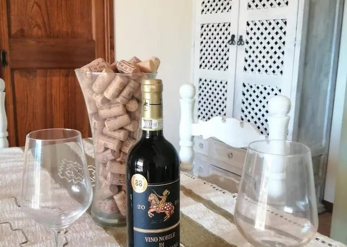 アパート Giotto Terrazzo Panoramico Nel Cuore Della Val D Orcia *