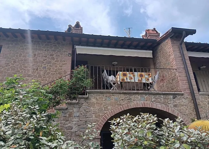 Giotto Terrazzo Panoramico Nel Cuore Della Val D Orcia * モンティッキエッロ